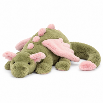 Lounging Dragon Plush Toy