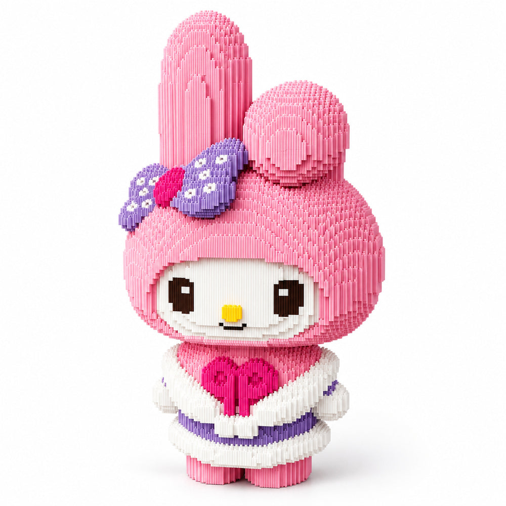 Kuromi & My Melody Building Block Set