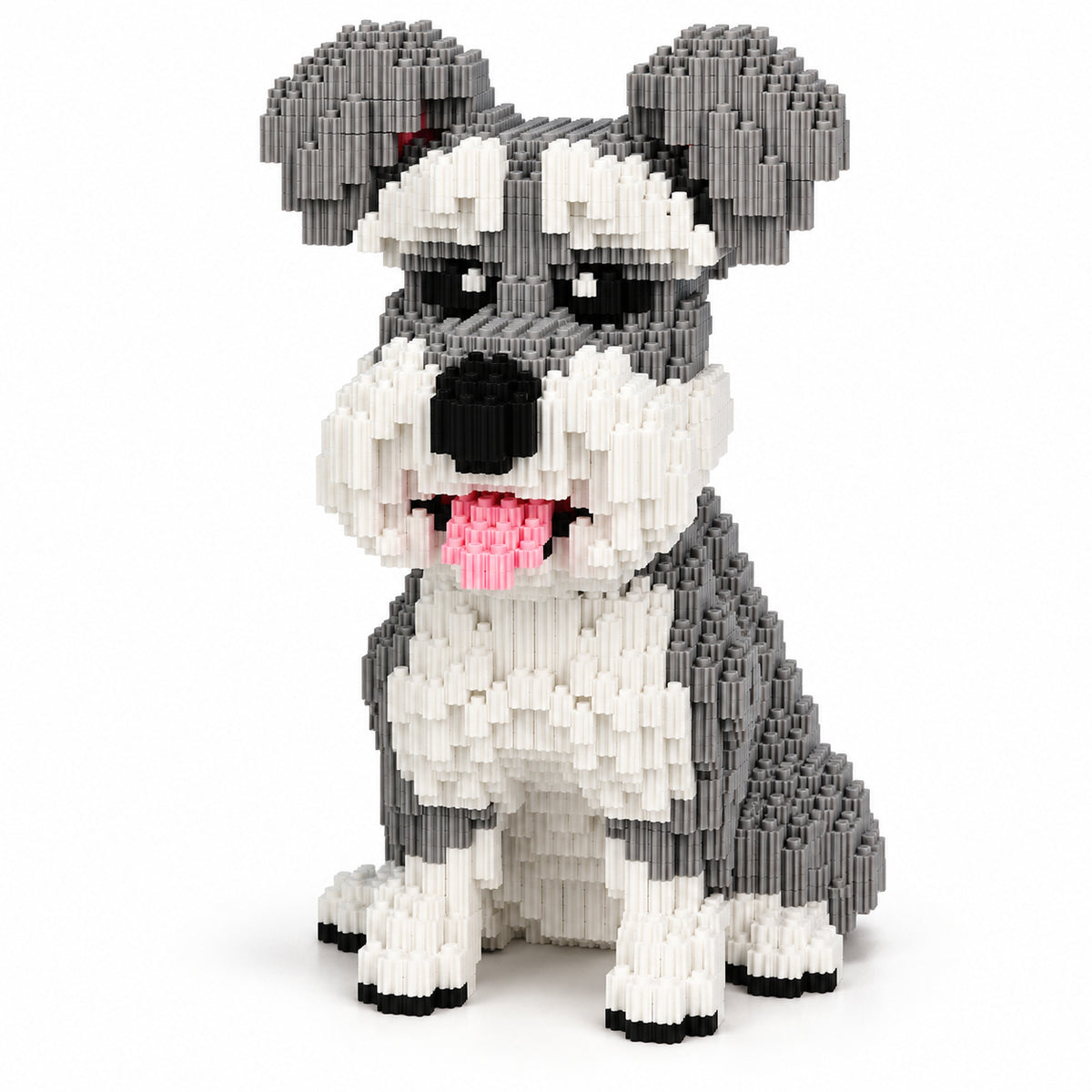 Schnauzer Building Block Set