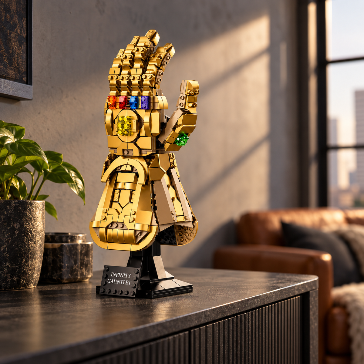 Infinity & Nano Gauntlet Building Block Set