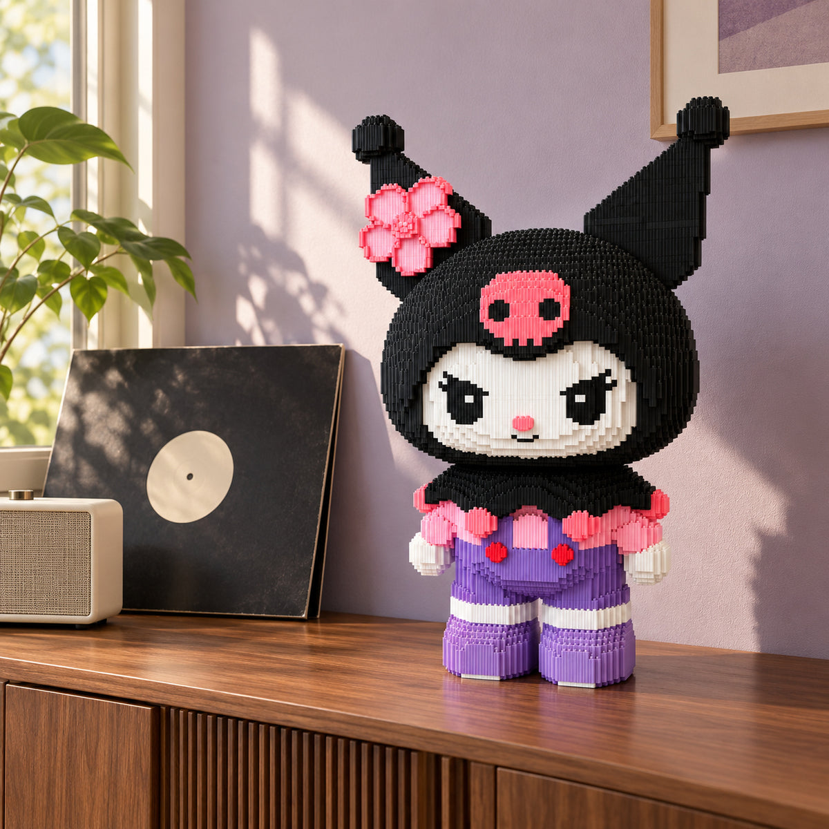 Kuromi & My Melody Building Block Set