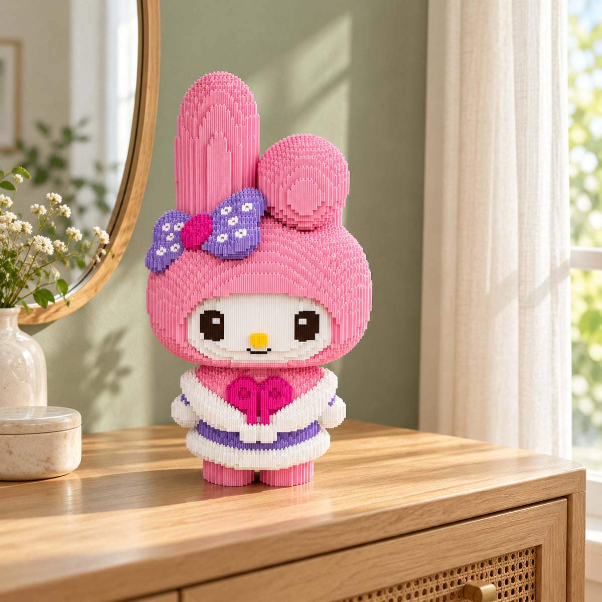 Kuromi & My Melody Building Block Set