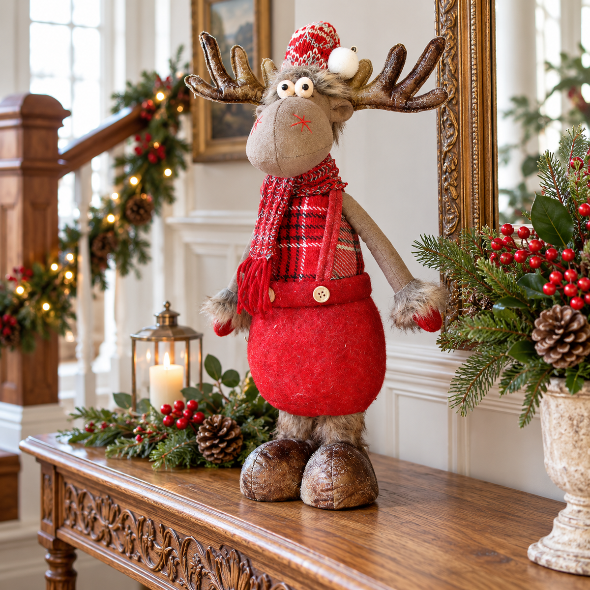 Cozy Christmas Reindeer & Friends