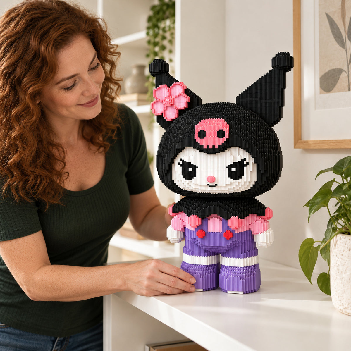 Kuromi & My Melody Building Block Set