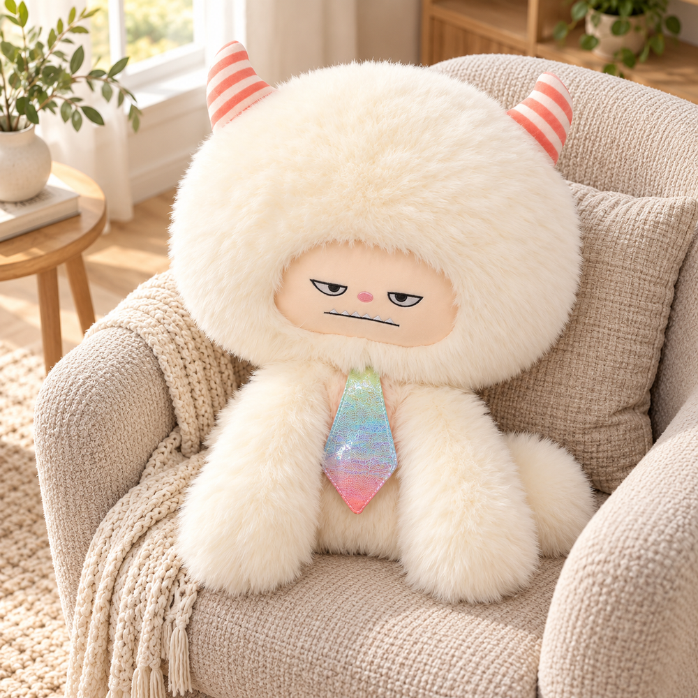 Grumpy Yeti Plush Toy