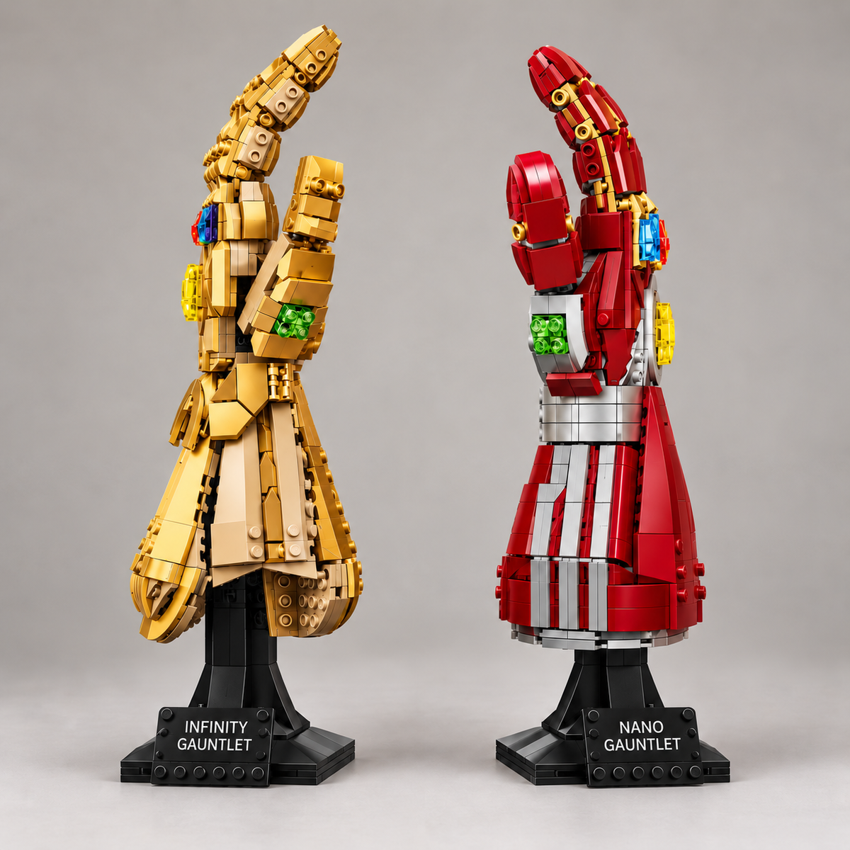 Infinity & Nano Gauntlet Building Block Set