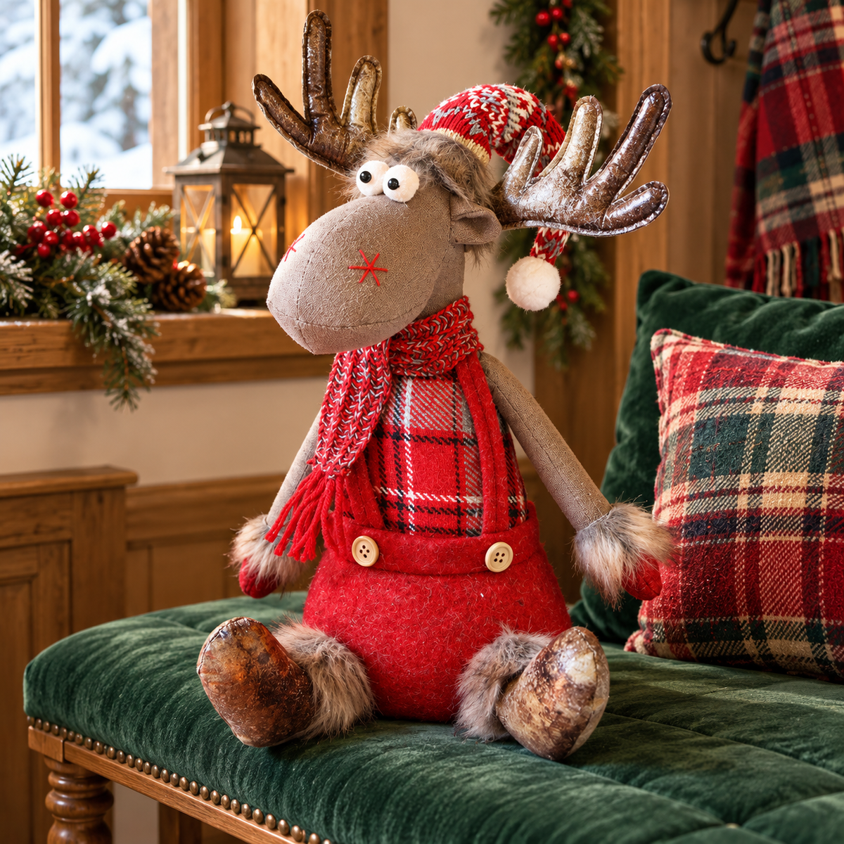 Cozy Christmas Reindeer & Friends