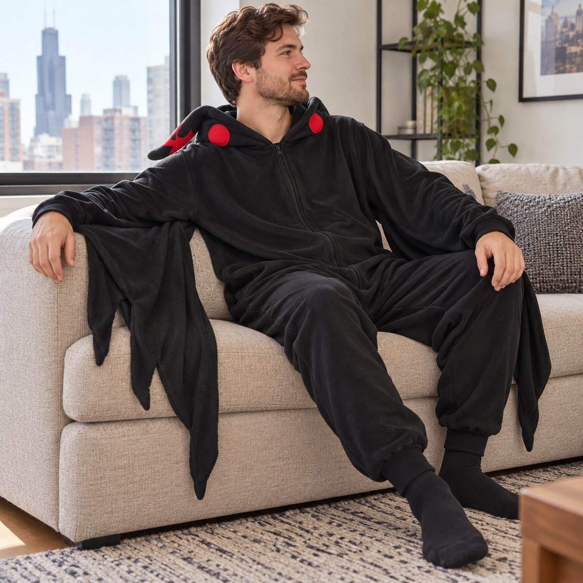Mothman Winged Onesie