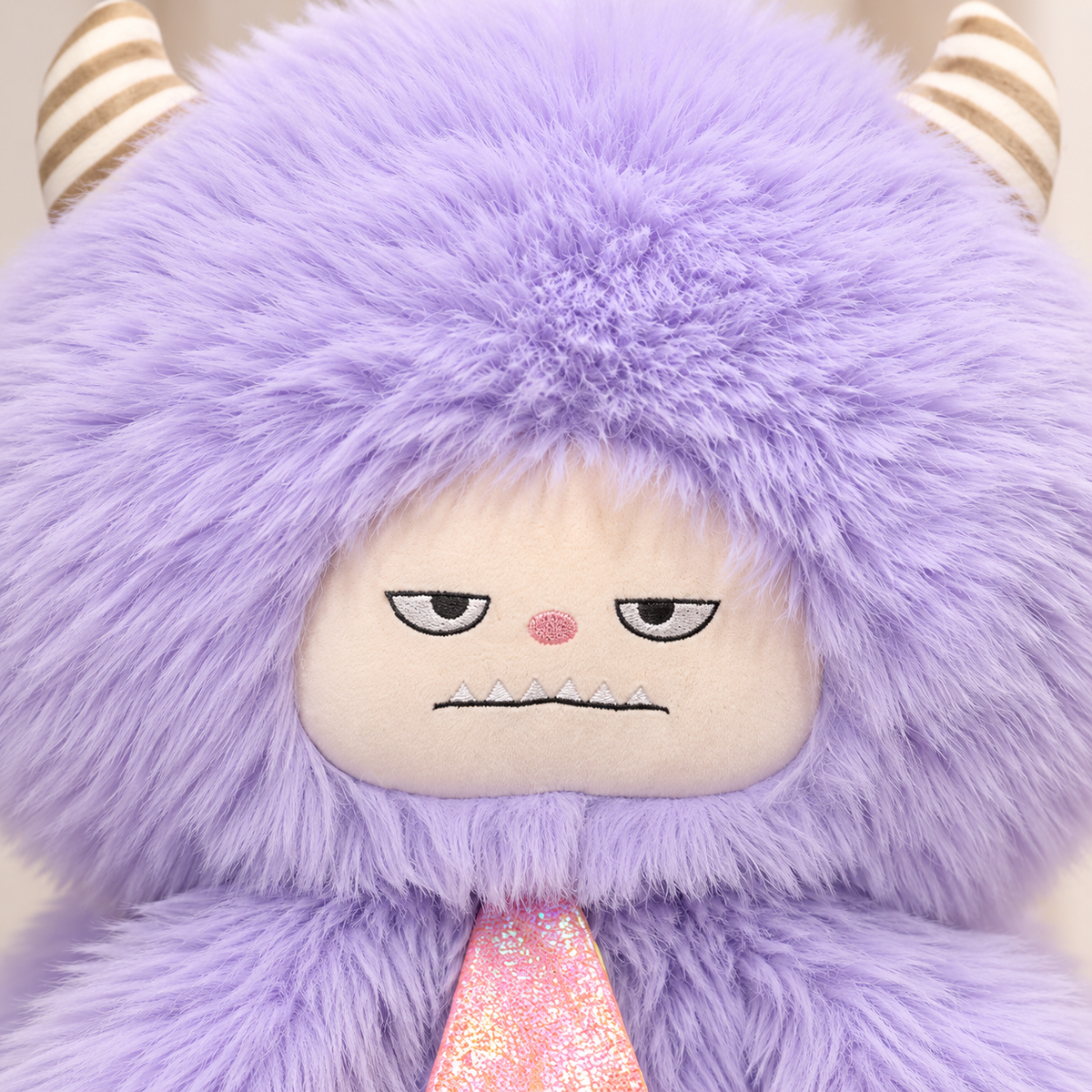 Grumpy Yeti Plush Toy