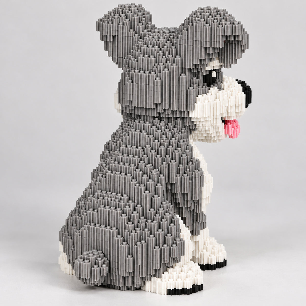 Schnauzer Building Block Set