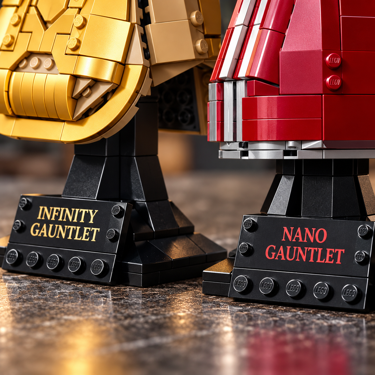 Infinity & Nano Gauntlet Building Block Set
