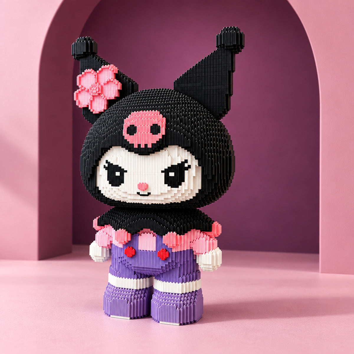 Kuromi & My Melody Building Block Set