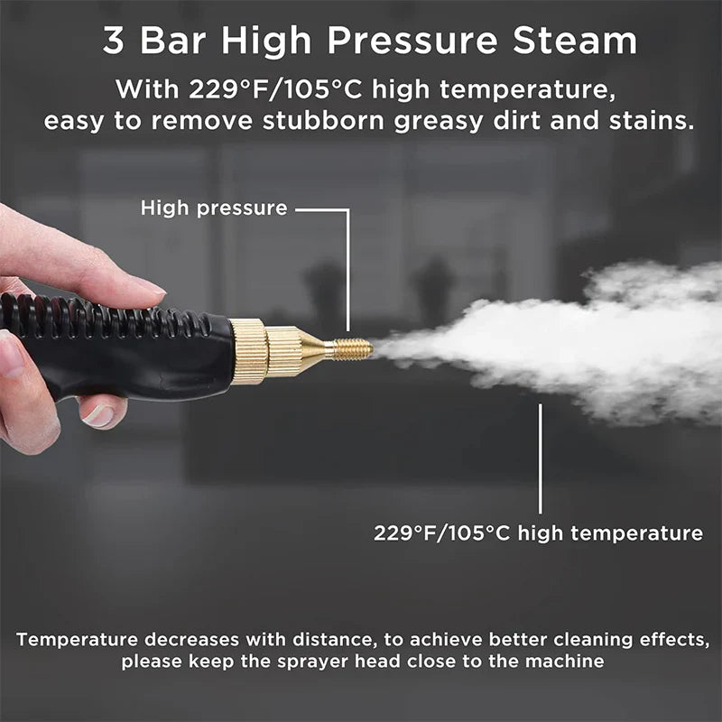 Solvex™ Handheld Steam Cleaner