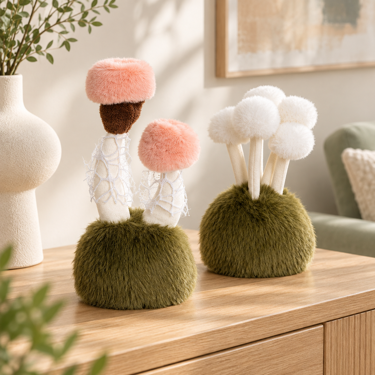 Woodland Mushroom Friends