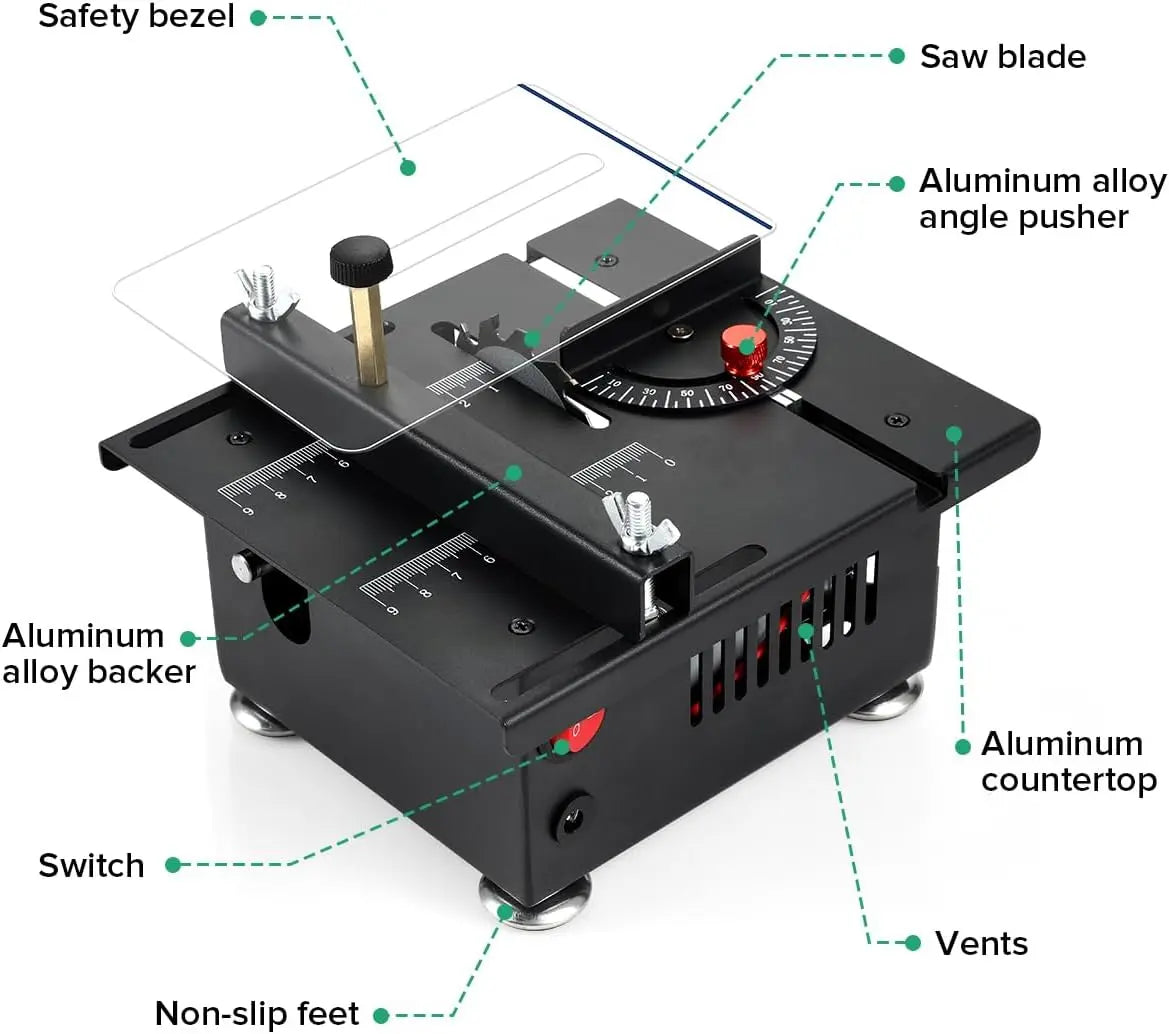 Mini Multifunctional Table Saw
