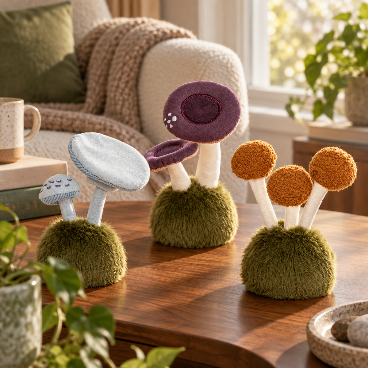 Woodland Mushroom Friends