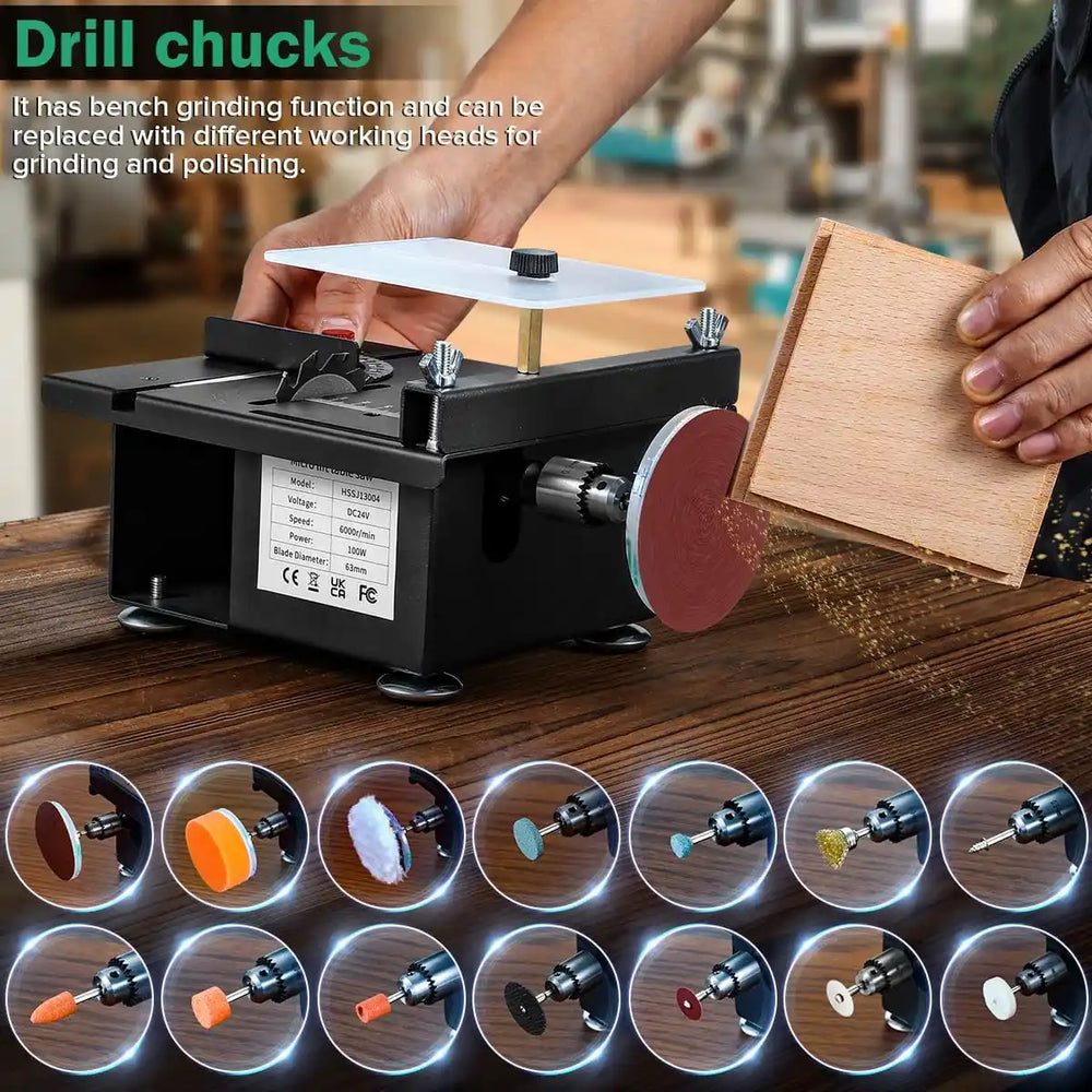 Mini Multifunctional Table Saw
