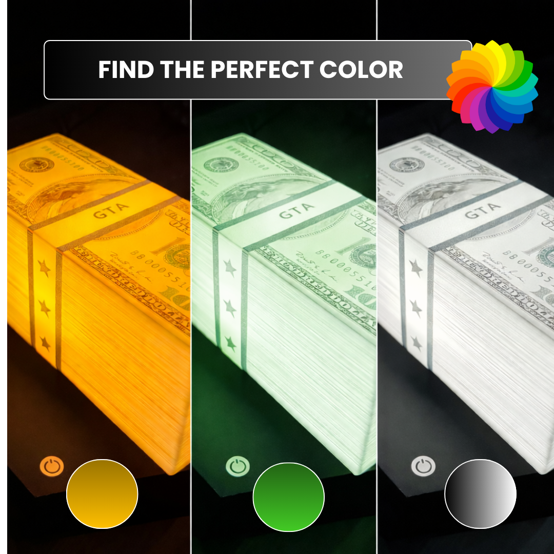 Levitate™ Magnetic Floating Money Lamp - Anti-Gravity Banknote Desk Decor