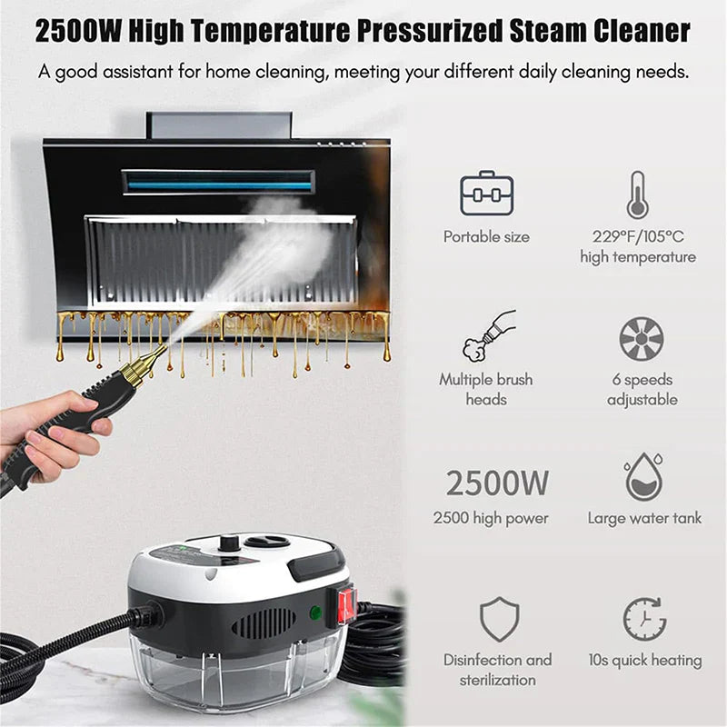 Solvex™ Handheld Steam Cleaner